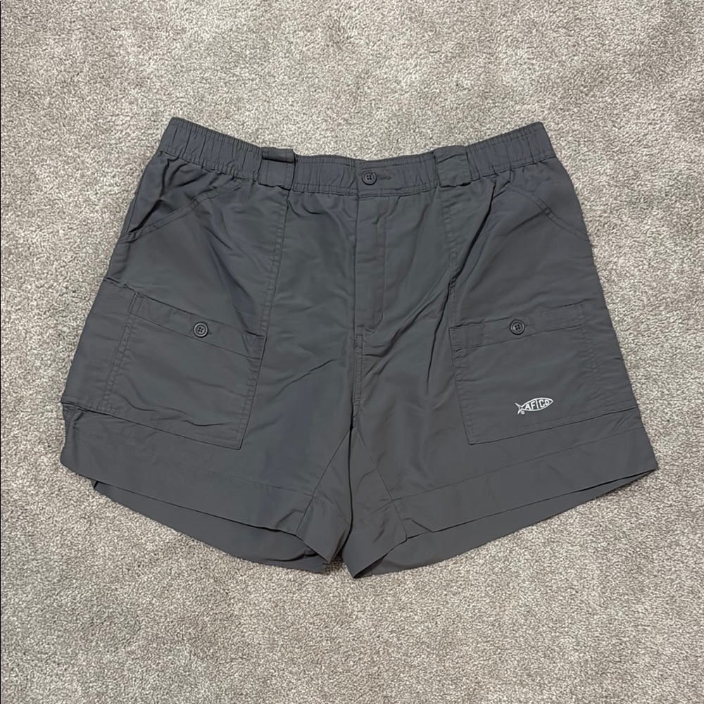 AFTCO Gray Shorts with Lightweight Fabric